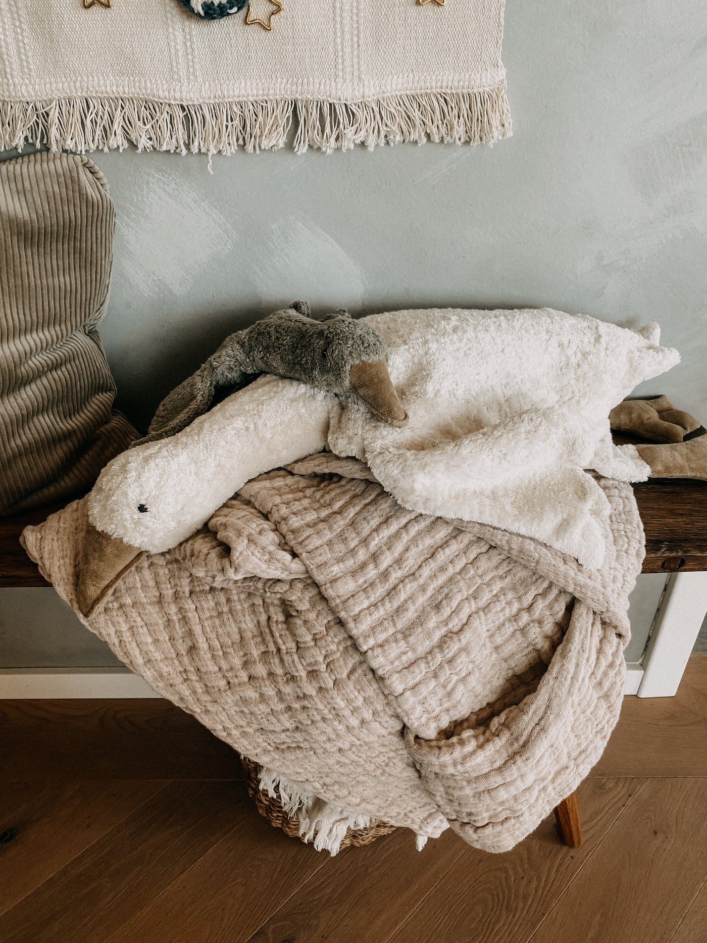 Senger Naturwelt Organic Toys, Irish Stockists Ireland, Cuddly Goose and Warming Pillow in one